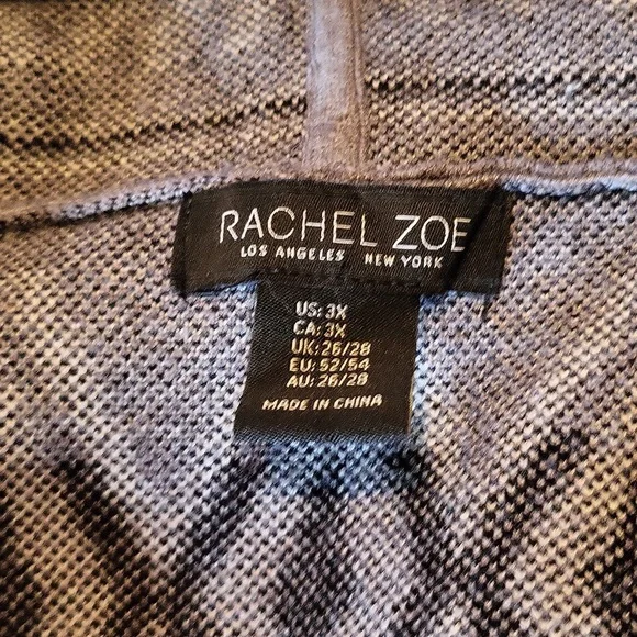 Rachel Zoe Very nice knit jacket sweater with hood and waist tie - Picture 5 of 8